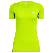Koszulka damska Salewa Puez Graphic 2 Dry W S/S Tee jasnozielony TendershotMelange