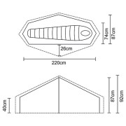 Ultralekki namiot Terra Nova Equipment Laser Photon 1