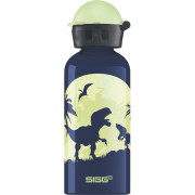 Butelka Sigg For Kids 0,4 l ciemnoniebieski GlowMoonDinos