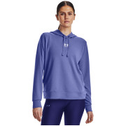 Bluza damska Under Armour Rival Terry Hoodie 2024 jasnoniebieski Baja Blue / / White