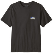 Koszulka męska Patagonia M's '73 Skyline T-Shirt czarny Ink Black