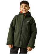 Dziecięca kurtka zimowa Regatta Hillain Warm Lined Dark Khaki