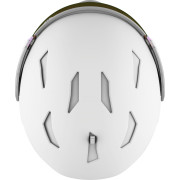 Kask narciarski dla kobiet Salomon Mirage White Ruby