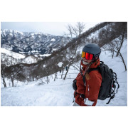 Gogle narciarskie Giro Roam Black Stacked-Amber Scarlet/Yellow