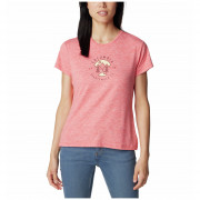 Koszulka damska Columbia Sloan Ridge™ Graphic SS Tee różowy