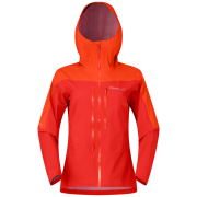 Kurtka damska Norrona falketind dri1 Jacket pomarańczowy Aura Orange