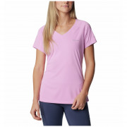 Koszulka damska Columbia Zero Rules™ Short Sleeve Shirt fioletowy