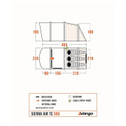 Namiot Vango Sierra Air TC 300