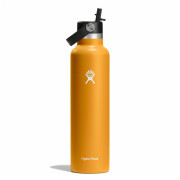 Termos Hydro Flask Standard Flex Straw Cap 21 OZ czarny/pomarańczowy FOSSIL