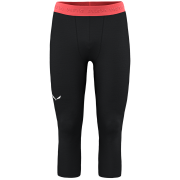 Męskie kalesony 3/4 Salewa Cristallo Warm Amr M 3/4Tight czarny black out