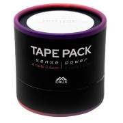 Taśma kinesiotaping CRUX Tape Pack - Sense 0,6 + Power 1,2 cm, 60 m