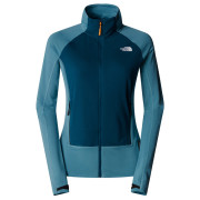 Bluza damska The North Face W Bolt Polartec Jacket niebieski Algae Blue/Midnight Pet