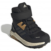 Buty dziecięce Adidas Terrex Trailmaker High C-RDY K czarny Cblack/Gresix/Mesa