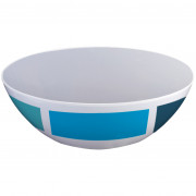 Miska do sałatek Brunner Aquarius Salad bowl niebieski/biały