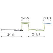 Smyczka Climbing Technology Multi Chain Evo