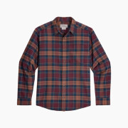 Koszula męska Royal Robins Lieback Organic Cotton Flannel L/S bordowy Wine Oak Pld