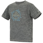 T-shirt dziecięcy Regatta Alvarado Black Marl