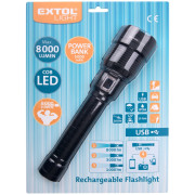 Latarka Extol 60W COB LED 8000lm