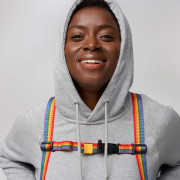 Pas do pomiaru tętna Fjällräven Kånken Rainbow Chest Strap