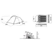 Namiot turystyczny Easy Camp Reindal 3