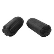 Nakładki na kije Black Diamond Trekking Pole Tip Protectors czarny