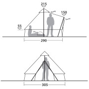 Namiot rodzinny Robens Klondike S