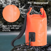 Wodoodporne pudełko Swissten WATERPROOF ORANŽOVÉ (10L)