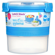 Pudełko na jedzenie Sistema Round Lunch Stack TO GO 965ml niebieski