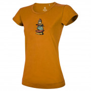 Koszulka damska Ocún Classic T Women Stoneman żółty Brown Bronze