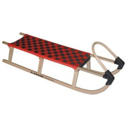 Sanki Yate Lavina 125 cm czarny/czerwony