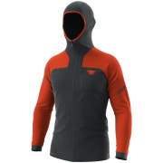 Kurtka męska Dynafit Speed Ptc Hooded Jkt M czarny/pomarańczowy Orange