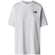 Koszulka damska The North Face S/S Essential Oversize Tee biały Tnf White