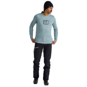 Koszulka męska Ortovox 150 Cool Mtn Silhouette Ls Men's