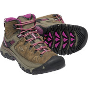 Buty damskie Keen Targhee III MID WP W brązowy Weiss/Boysenberry