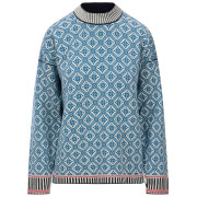 Sweter damski Dale of Norway Langøy Fem Sweater niebieski/biały Arctic Blue Offwhite