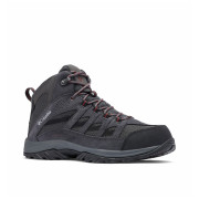 Męskie buty trekkingowe Columbia Crestwood™ Mid Waterproof szary/niebieski Dark Grey, Deep Rust