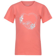 T-shirt dziecięcy Regatta Bosley VI różowy Shell Pink