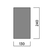 Mata namiotowa Easy Camp Rosebay Universal Carpet 1.3 x 2.4 m