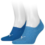 Skarpetki Puma Footie 2P High Cut niebieski true blue