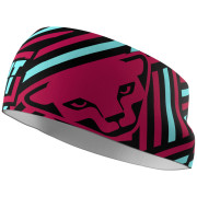 Opaska Dynafit Graphic Performance Headband czarny/czerwony beet red/0910 RAZZLE DAZZLE