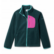 Bluza dziecięca Columbia Fast Trek™ III Fleece Full Zip niebieski/różowy Night Wave, Pink Ice