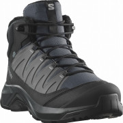 Buty męskie Salomon X-Adventure Coldrush Waterproof szary Asphalt / Black / Alloy