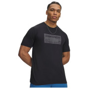 Koszulka męska Under Armour UA M Box WM Label SS czarny Black
