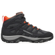 Męskie buty turystyczne Merrell Accentor 4 Sport Mid Gtx czarny black/firetail