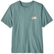 Koszulka męska Patagonia M's '73 Skyline T-Shirt niebieski Blue Sage