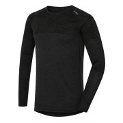 Męska koszulka Husky Merino 100 czarny