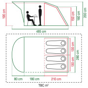 Namiot Coleman Oak Canyon 4 Blackout