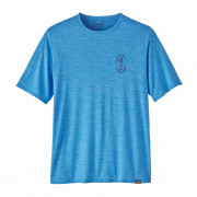 Koszulka męska Patagonia M's Cap Cool Daily Graphic Shirt - Lands niebieski