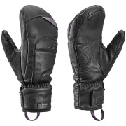 Damskie rękawice narciarskie Leki Montera Prime Women Mitt czarny black-blackberry gray