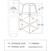 Przedsionek Vango Airhub Hexaway II Tall